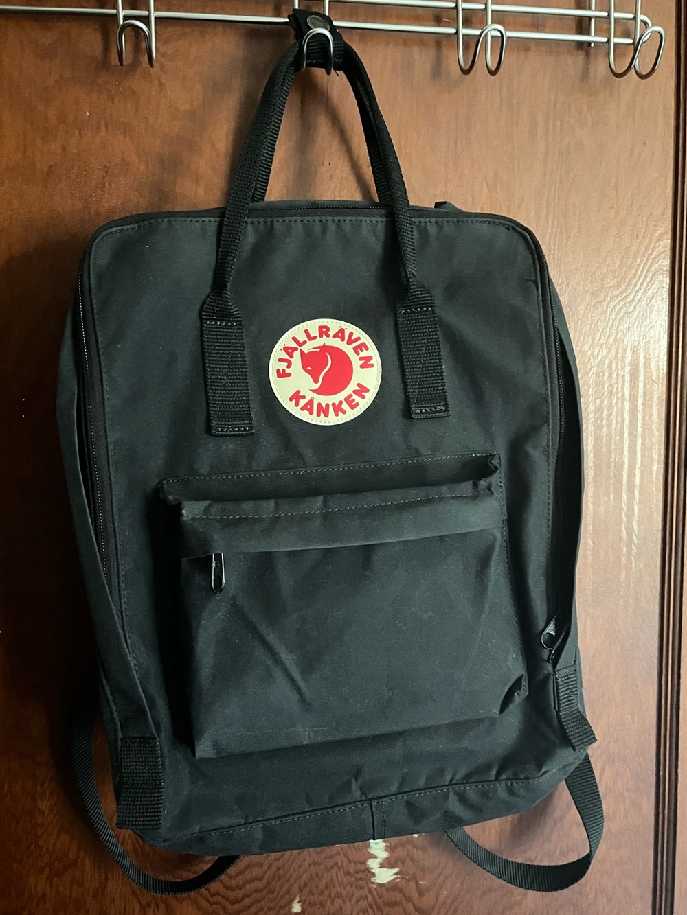 Fjall Raven Kanken Black Backpack